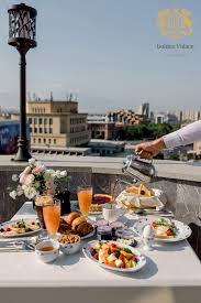 Level Eleven Rooftop Restaurant with city view in Yerevan